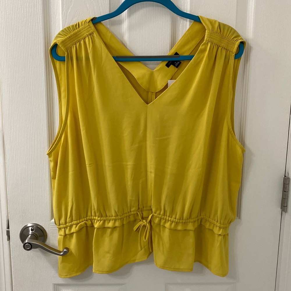 Yellow Ann Taylor Top